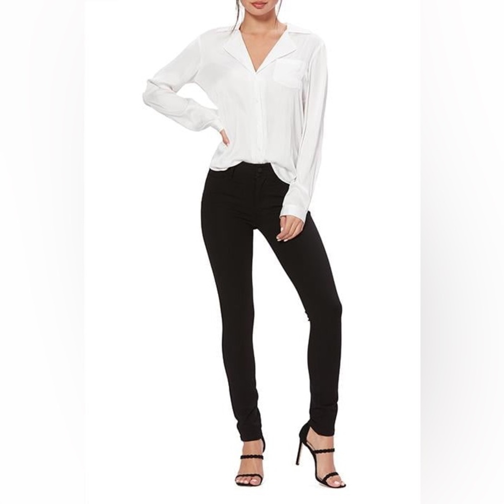 PAIGE Classic Ponte Pant Black 26